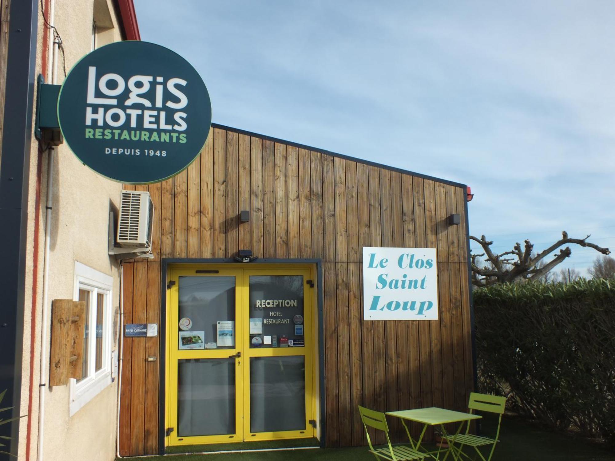 Logis Hotel Restaurant Le Clos Saint Loup Bram Luaran gambar